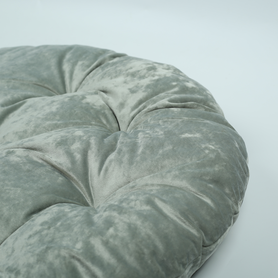 New Design Velvet Cushion Multi-functional Soft Chair Pad for Guesthouse Hotel Cafe Round Pillow