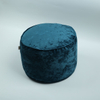  Factory Home Furniture Living Room Modern Fabric Velvet Customized Storage Pouf Seat