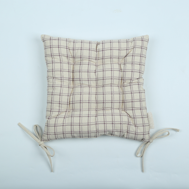 Custom Design Printed Cotton Reusable Seat Cushion/ Wholesale Cushion Seat Pads 