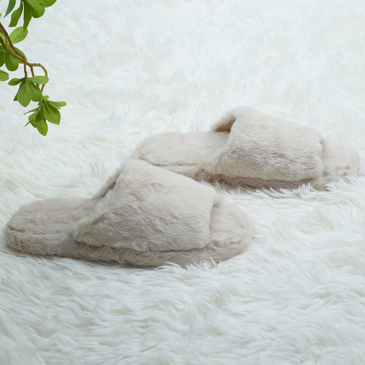 Winter Indoor Shoes Home Shoe Home Slippers Fur Slippers