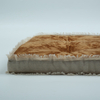 Velvet Floor Cushion with Filling And Raw Edge Gardern Sitting Cushions for Floor