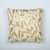 Wholesale Golden Embroidery Leaves Cushion Covers Ready To Ship Home Decor Pillow Cases