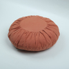 Solid Wrinkle Round Cushion Round Pillow Decoration Cushion Home Decorative