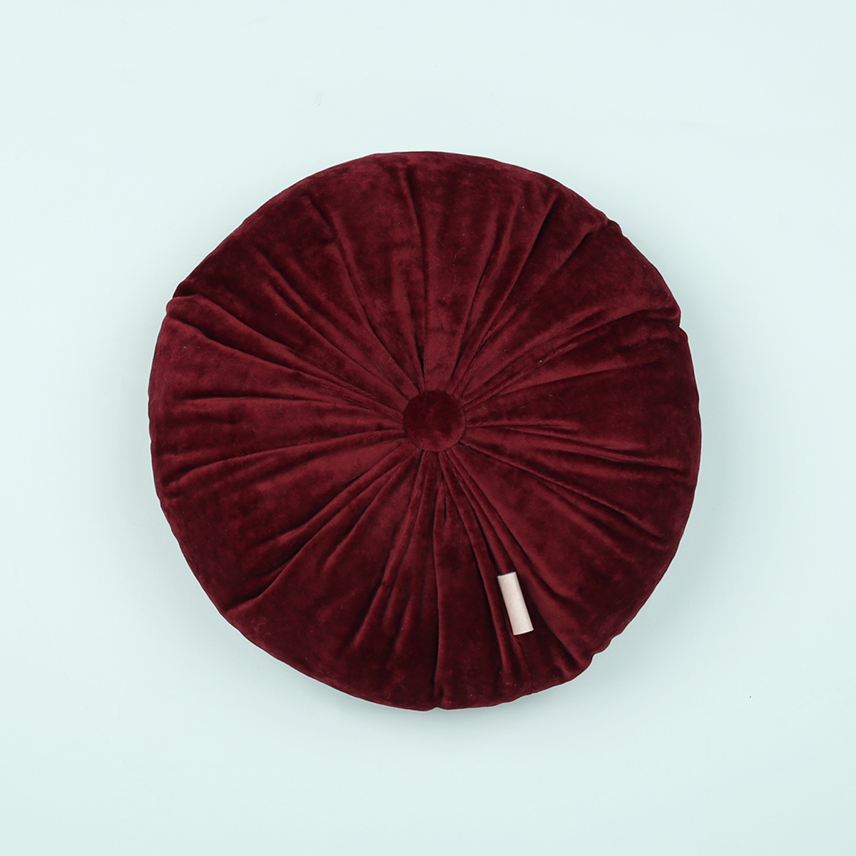 Ins Style Handmade Ice Flannelette Velvet Cushions Round Throw Pillows