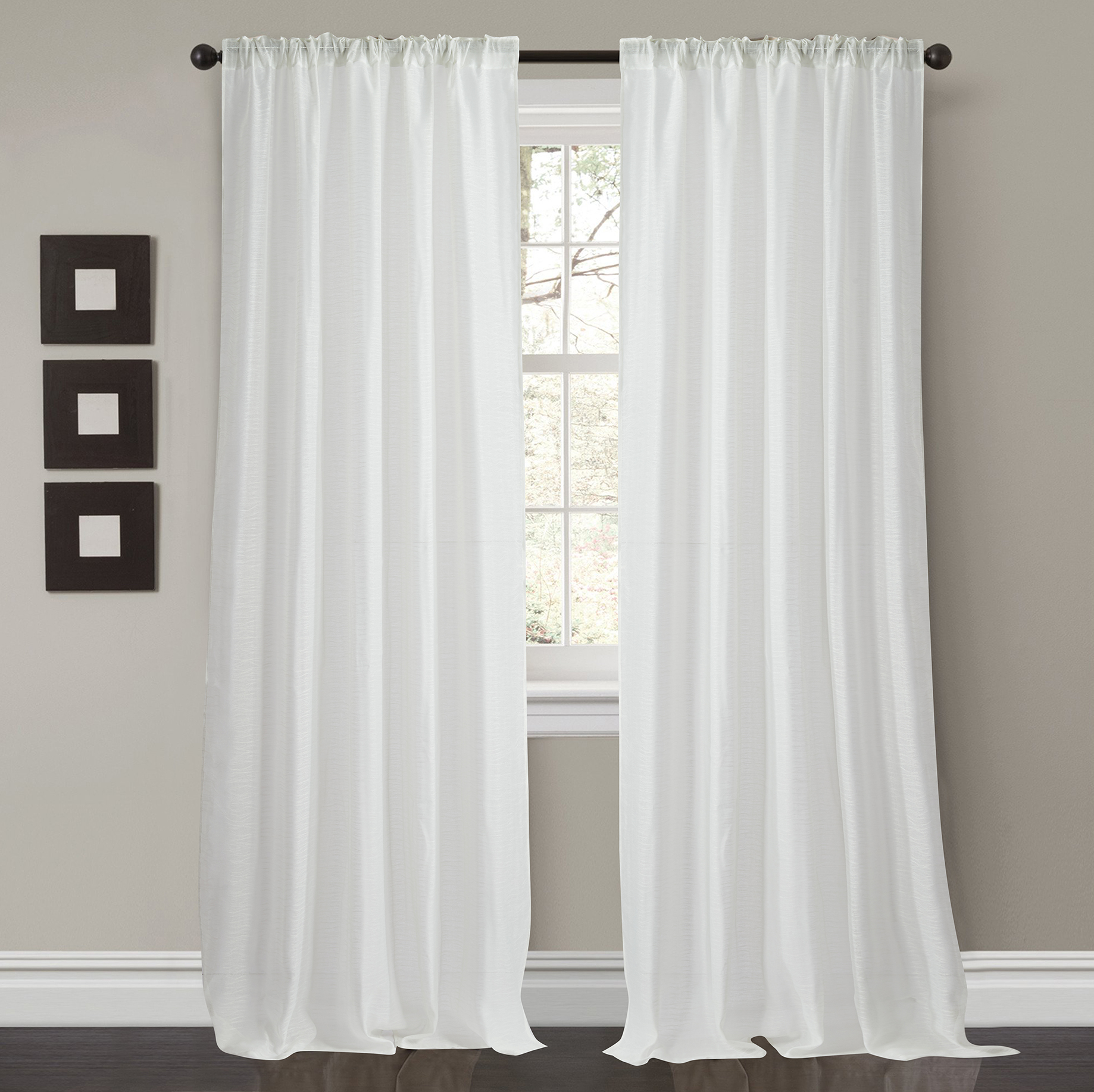 Wholesale Europe Solid Yarn Curtain Dining Windows Curtain Or Living Room Curtain