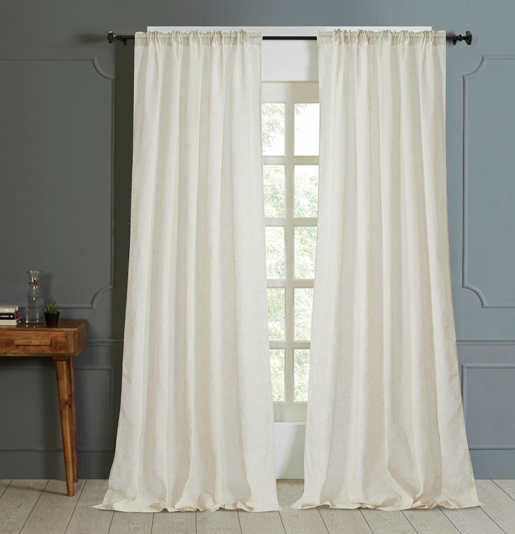 Factory Supply Soft And Yarns White Tulle Window Curtain Fabric with Functional Tape