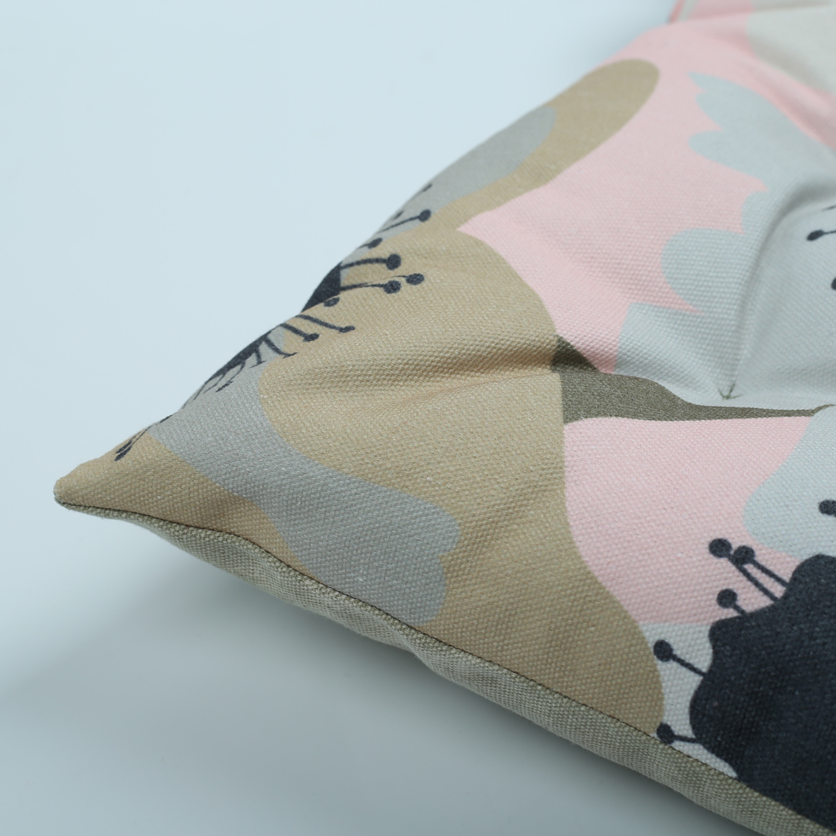 Flower Design Multi Color Polyester And Cotton High Quality Chair Pad Cushion/ Seat Cushion