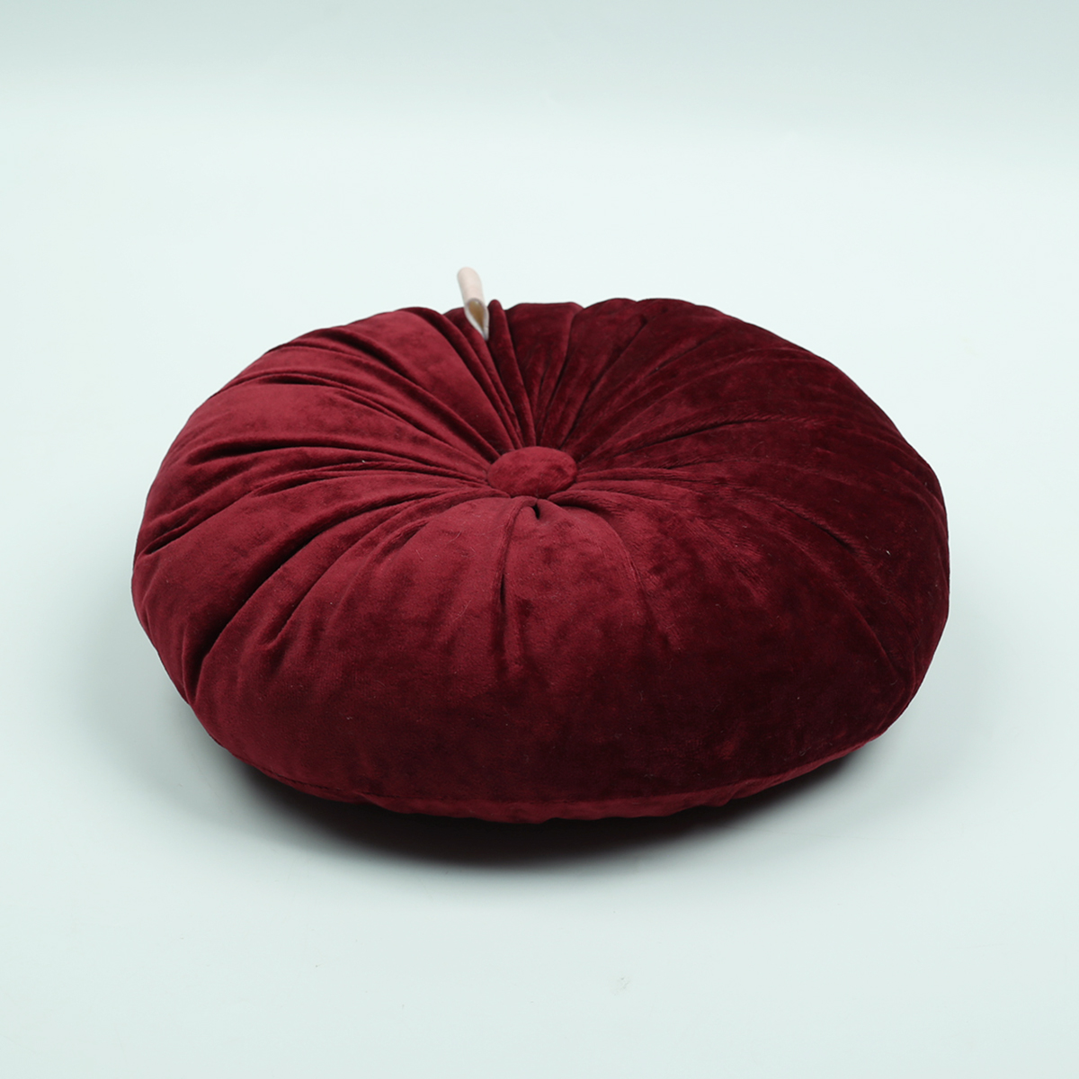 Ins Style Handmade Ice Flannelette Velvet Cushions Round Throw Pillows