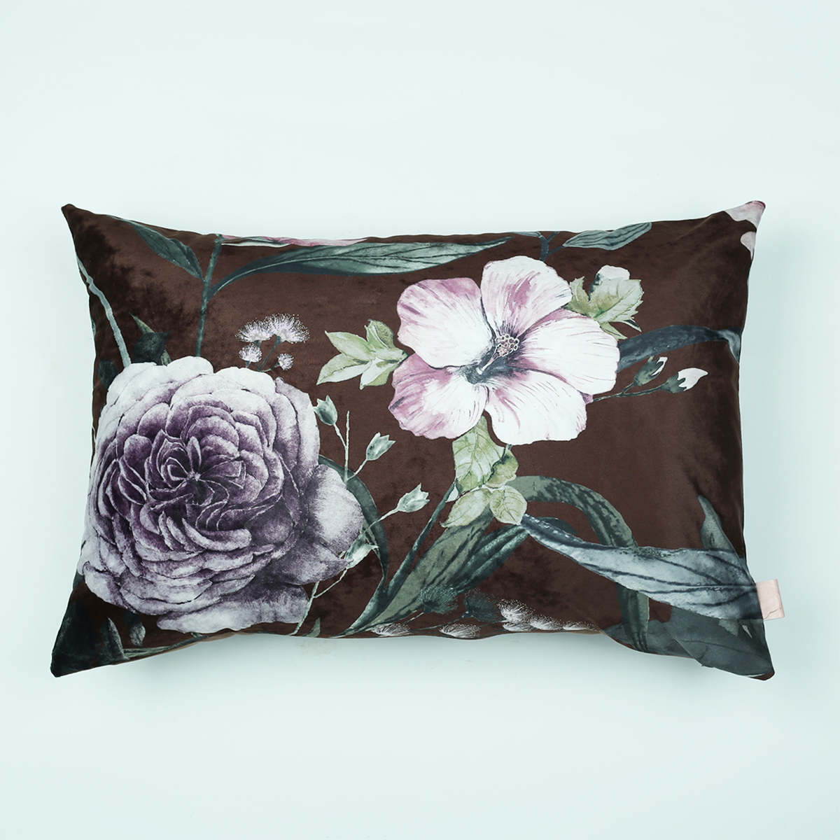 Hot Sale Flower Pattern Design Print 100% Polyester Pillowcase 