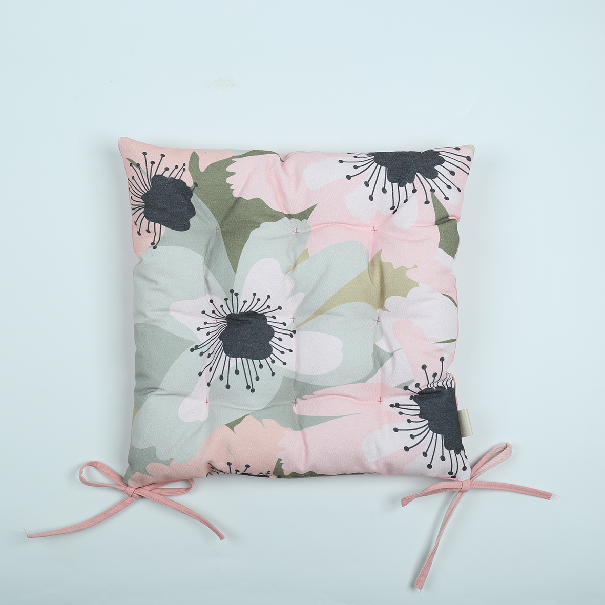 Flower Design Multi Color Polyester And Cotton High Quality Chair Pad Cushion/ Seat Cushion