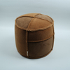 New Design Style Home Poufs Split Joint Pouf with 720g Foam Filling