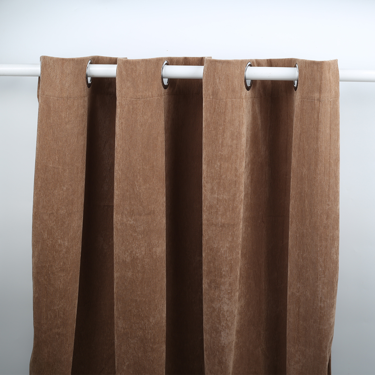 Polyester Corduroy Velvet Solid Color Blackout New Design Curtain