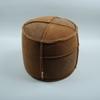 New Design Style Home Poufs Split Joint Pouf with 720g Foam Filling