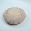 Solid Wrinkle Round Cushion Round Pillow Decoration Cushion Home Decorative