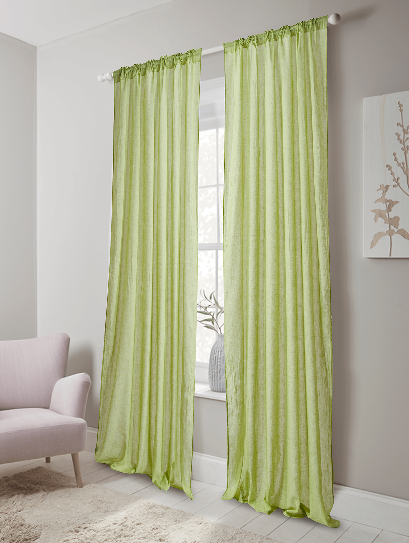 Nice Quality Custom Design Yarn Window Home Luxury Curtains