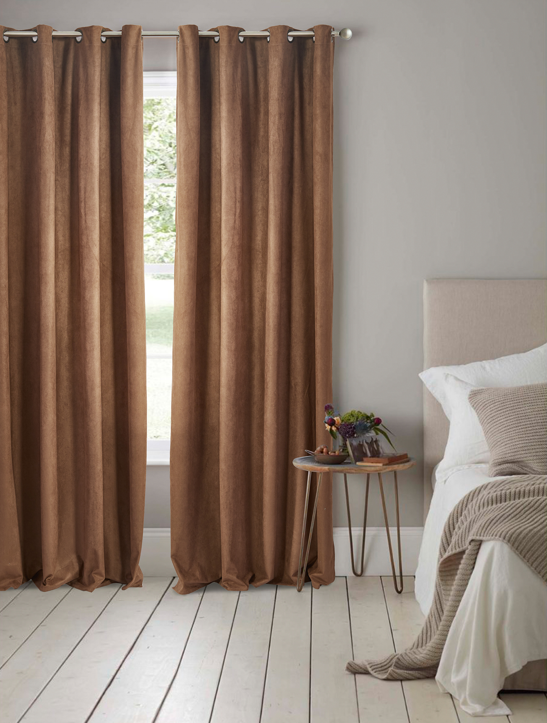 Hot Sale Polyester Blackout Curtains for Home Bedroom