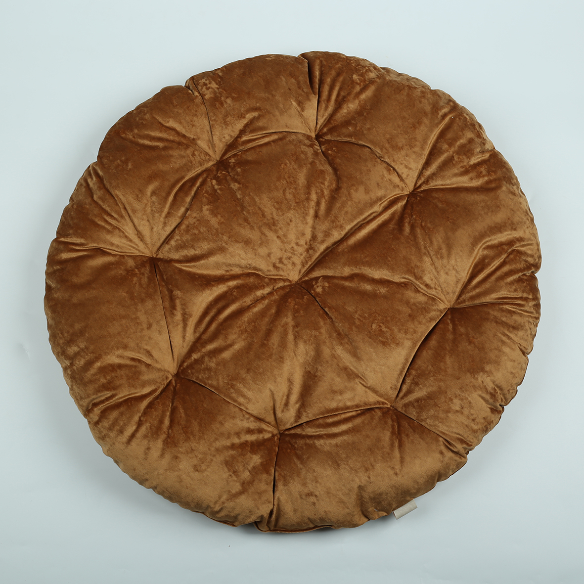 New Design Velvet Cushion Multi-functional Soft Chair Pad for Guesthouse Hotel Cafe Round Pillow