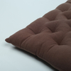 Ins Simple Nordic Solid Color Linen Padded Cushion Dining Chair Cushion Office Student Car Seat Cushion