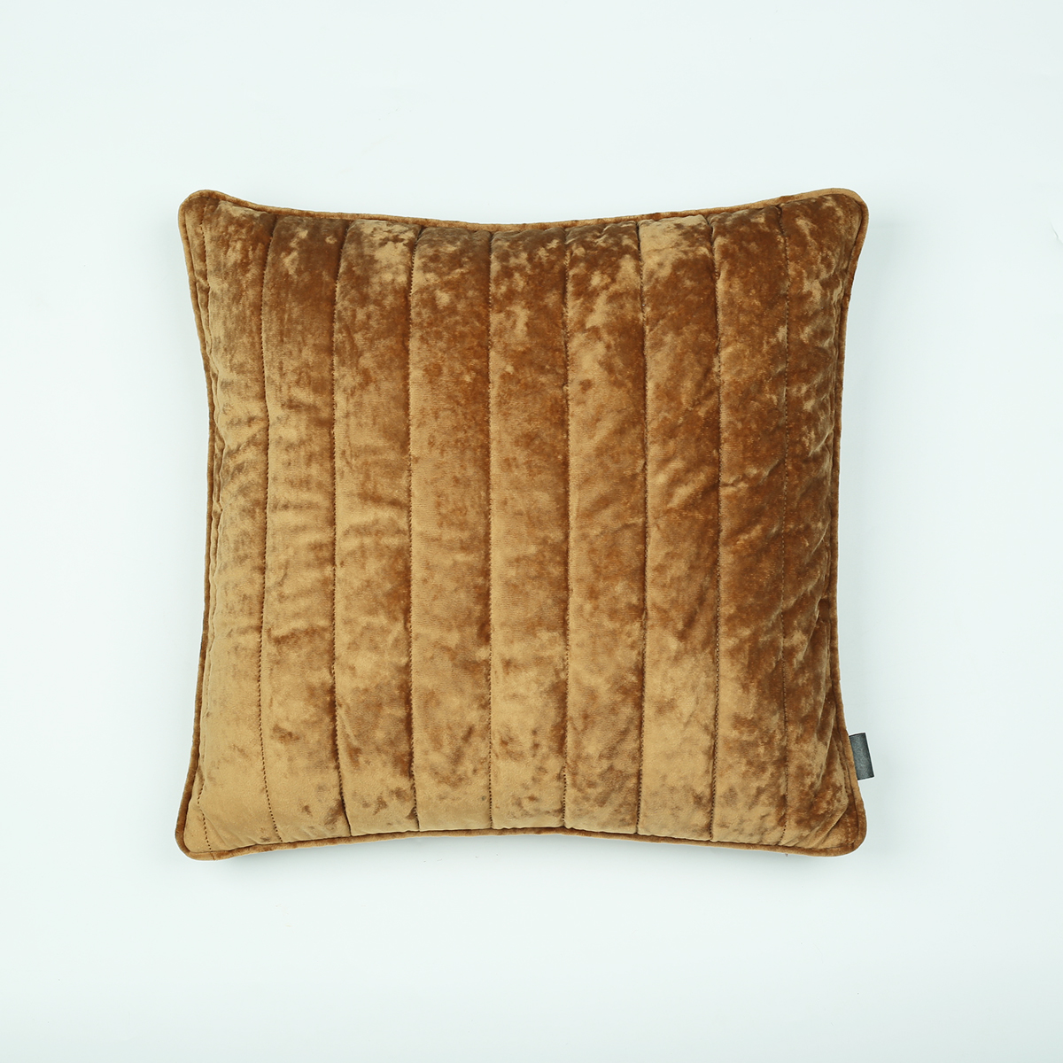 Ultrasonic Quilted Velvet Cushion Throw Pillow Case