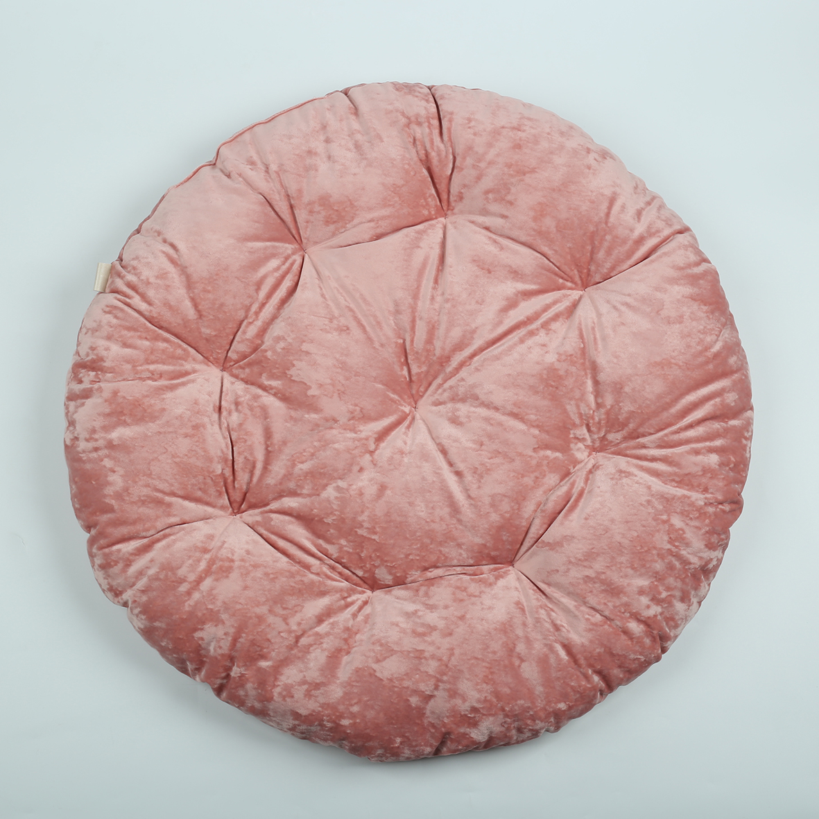 New Design Velvet Cushion Multi-functional Soft Chair Pad for Guesthouse Hotel Cafe Round Pillow