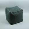 New Design Pouf with Overlocked Edge for Bedroom And Garden