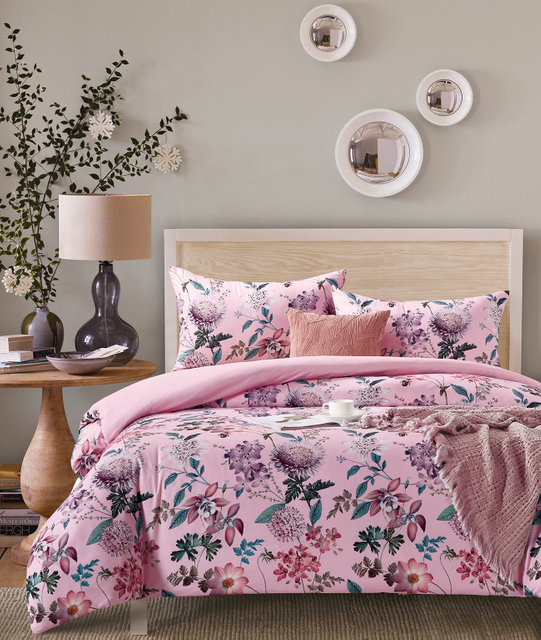 China Manufacturer Super Soft Fashion Wholesale Bed Sheet Set Microfiber Printed Bedding Set