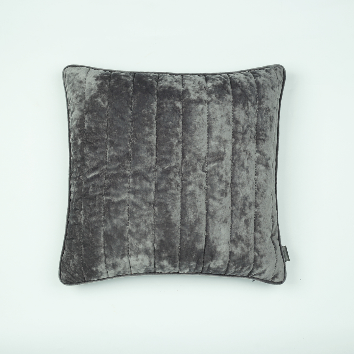 Ultrasonic Quilted Velvet Cushion Throw Pillow Case