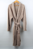Wholesale Flannel Robe Home Custom Couple Solid Luxury Hotel Bathrobe