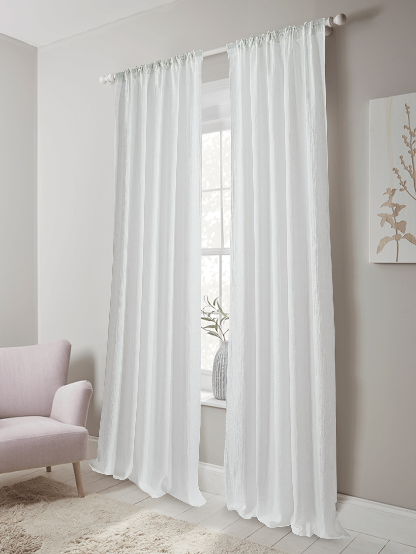 Nice Quality Custom Design Yarn Window Home Luxury Curtains