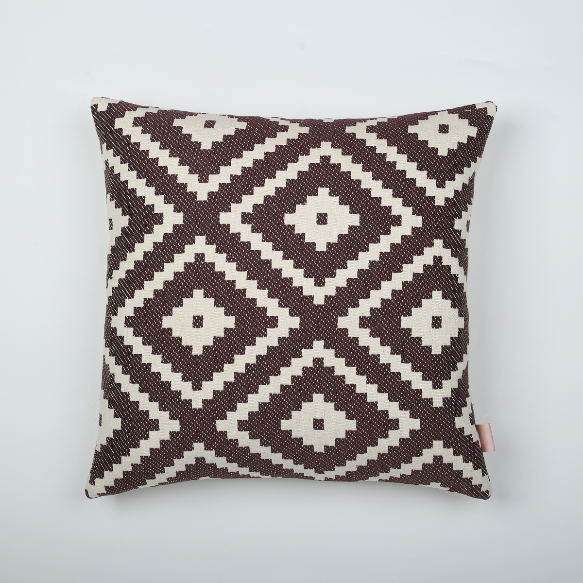 Geometric Jacquard Throw Pillow Case for Home Sofa Decor