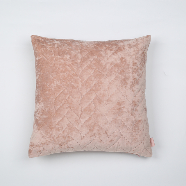 Hot Sale Decorative Pillowcase Ultrasonic Velvet Pillowcase Decorative Square Velvet Home Decor Comfortable Hotel Bedroom Pillowcas