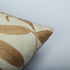 Wholesale Golden Embroidery Leaves Cushion Covers Ready To Ship Home Decor Pillow Cases