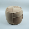 New Design Style Home Poufs Split Joint Pouf with 720g Foam Filling