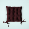 Best Price Solid Color 100% Solid Chairpad Manufacturer