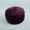  Factory Home Furniture Living Room Modern Fabric Velvet Customized Storage Pouf Seat